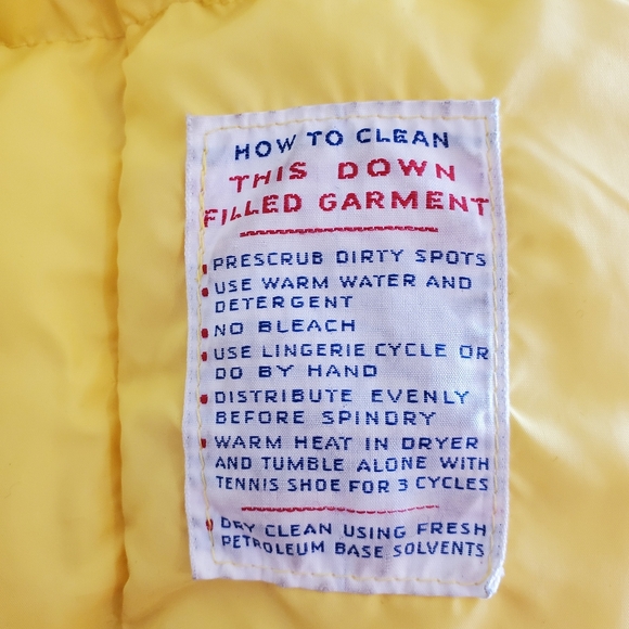 Gerry Yellow puffer jacket - Picture 7 of 7
